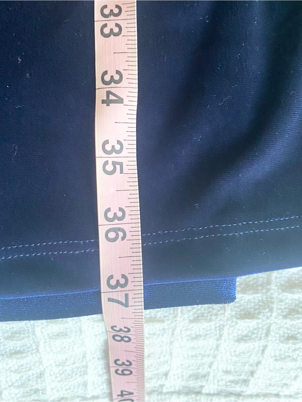 Dream Dance blue velvet long sleeve dress size large NWT - Picture 6 of 6
